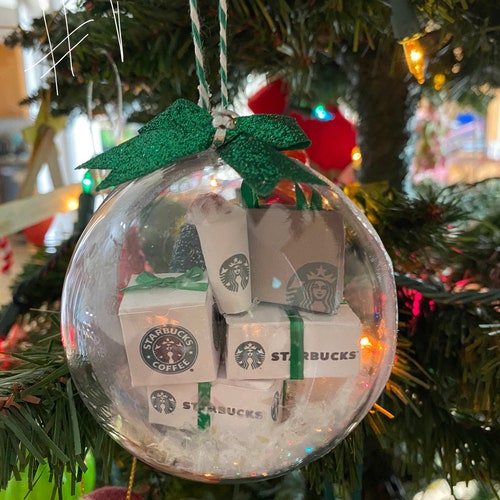 Starbucks Ornaments Etsy
