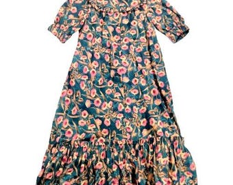 1980s Prinsess Kaiulani ムームー 大きめなサイズ