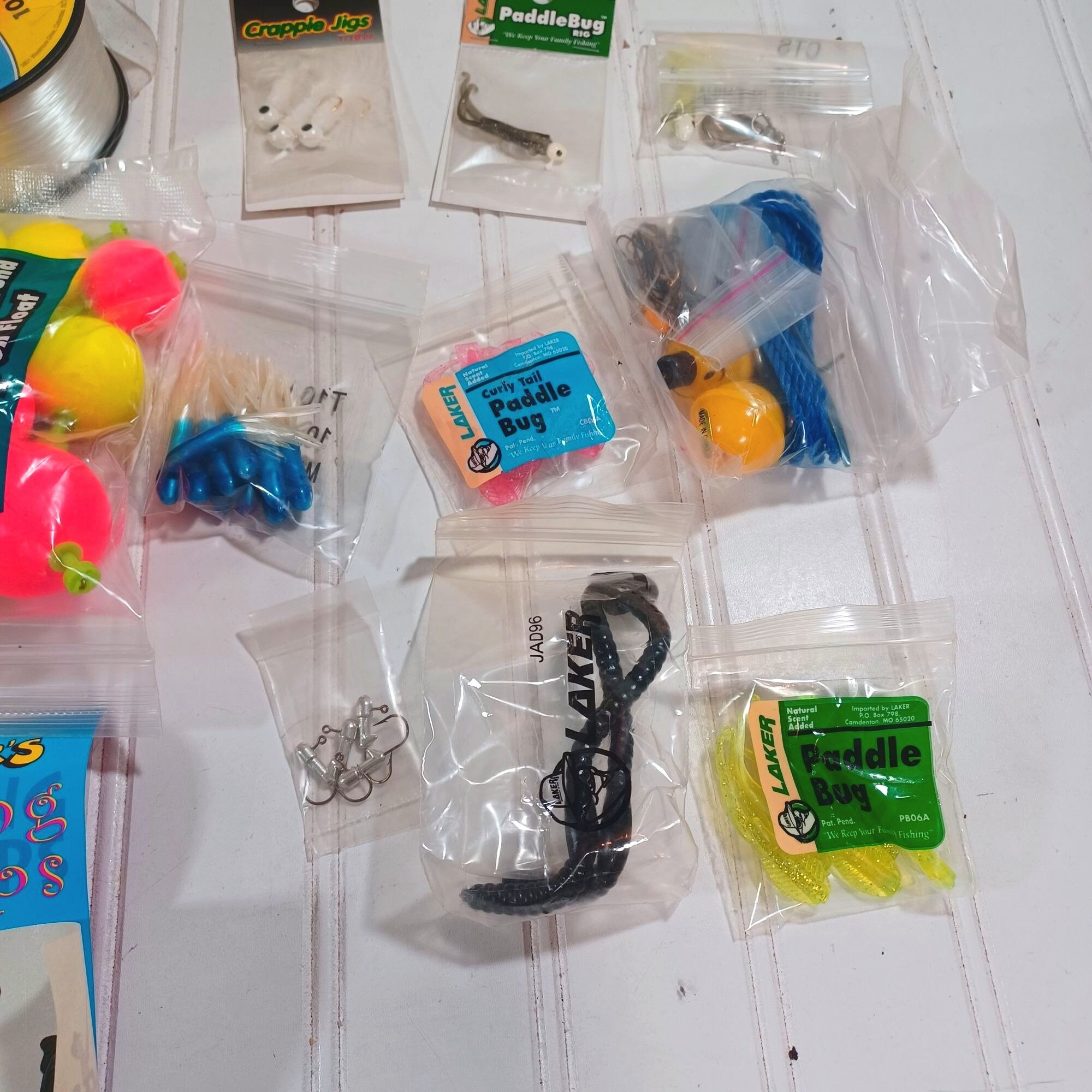 Coffre De Pêche Enfant Laker - Appâts Vintage Inutilisés - Boîte Propak