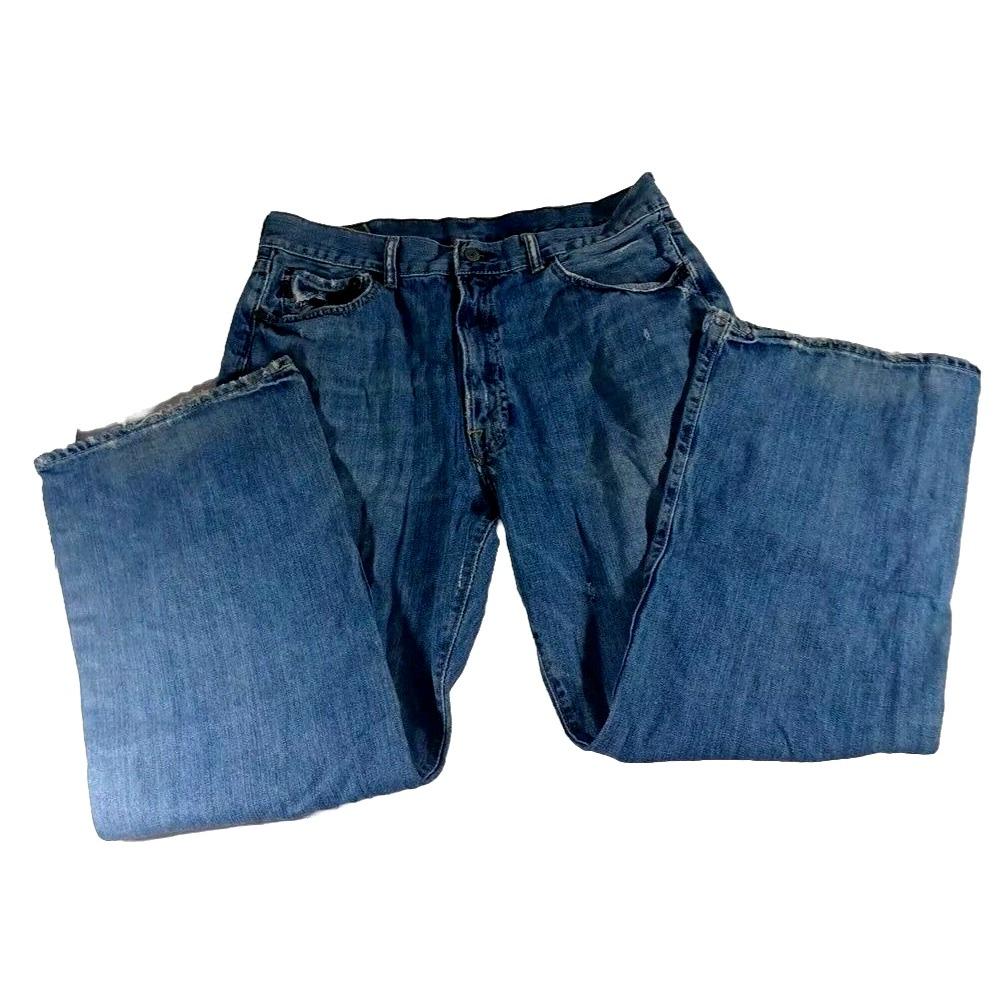 Vintage Abercrombie & Fitch Jeans 33x30 Boot Blue Denim