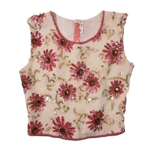 Y2k Beaded Tank Top - Etsy