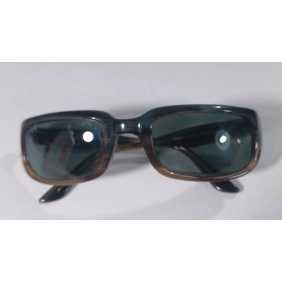 Vintage Smith Wrap Sunglasses Clutch Glass Lens Seaweed  display picture 1