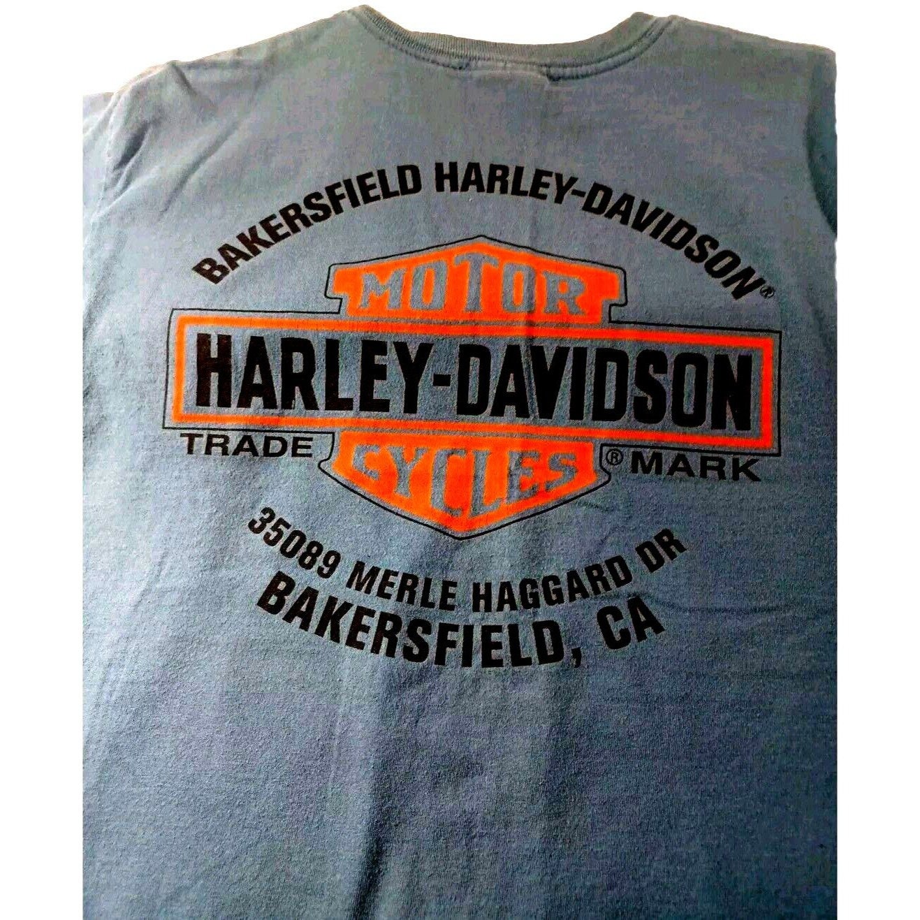 Y2k Harley Davidson T Shirt Motorcycles 