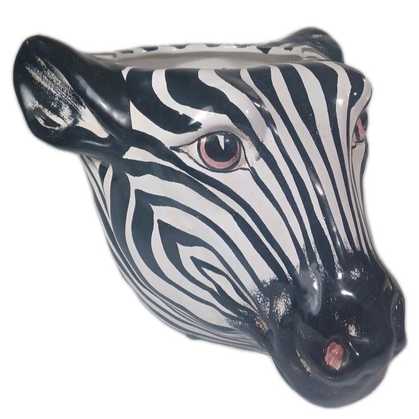 Italian Zebra Pottery - Etsy