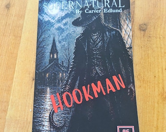 Romanzo di Supernatural Hookman di Carver Edlund: edizione tascabile realizzata dai fan