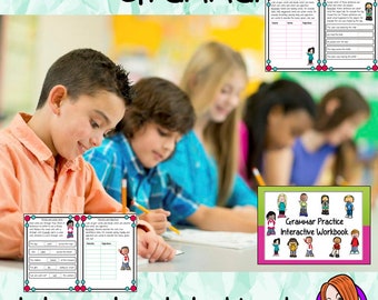 Cahier interactif de grammaire - Ressources pédagogiques