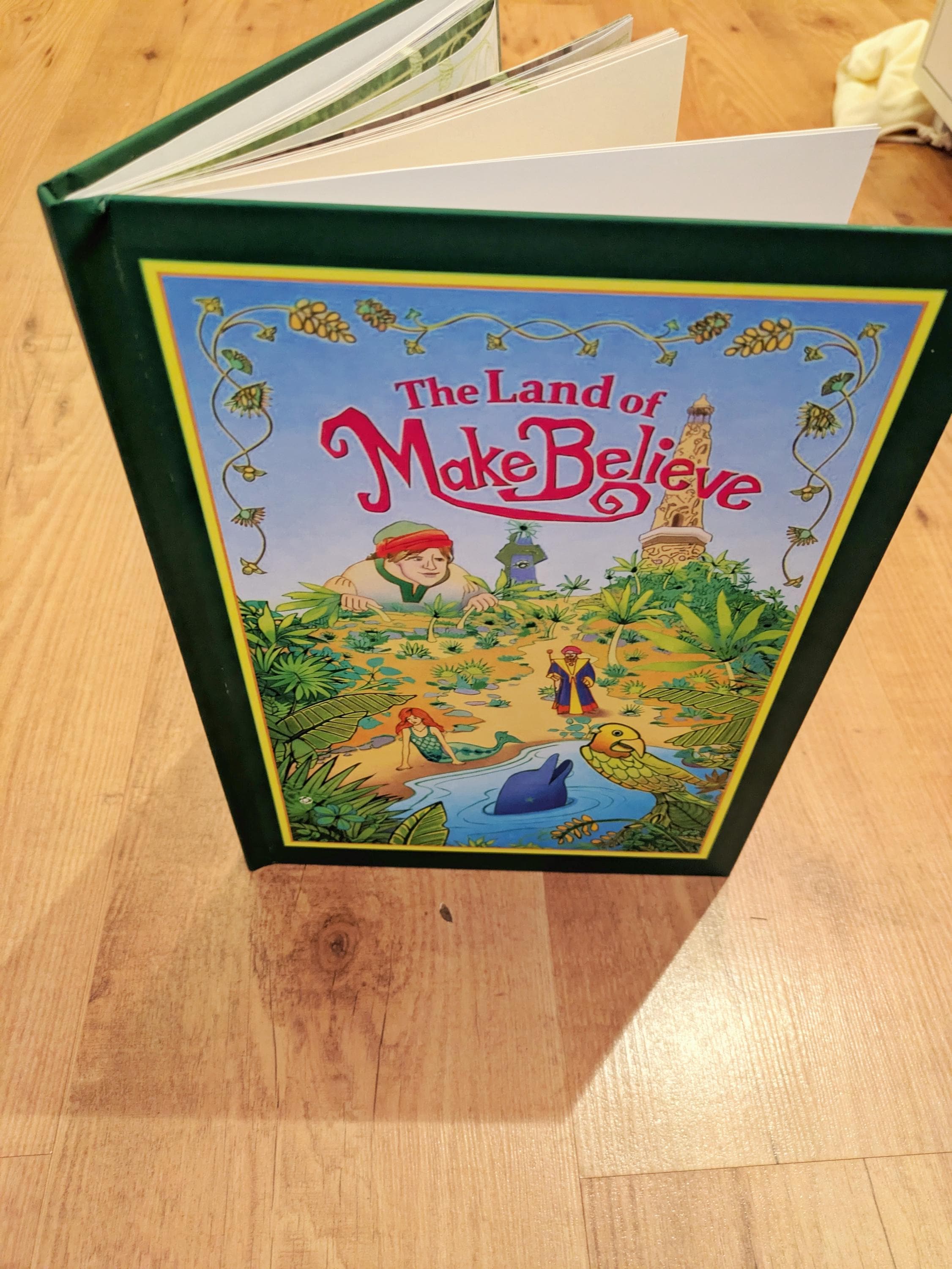 The Land of Make Believe - Barney Themed Book From the Show - Etsy UK