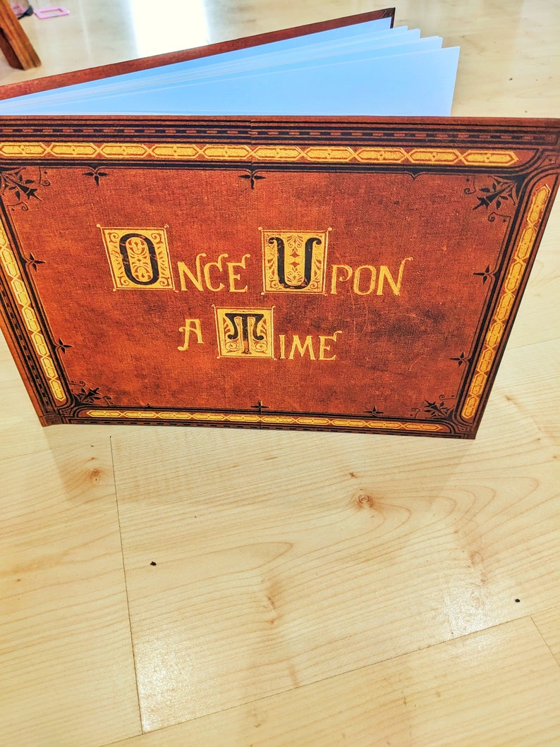 ONCE UPON A TIME, Henry's Book. Hardback Storybook from the Tv Show. The Evil Witch and Snow white Plus other stories. Replica prop present image 8