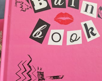Burn Book Notebook from Mean Girls Movie and Stage Show