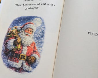 The Night Before Christmas Barney Book Replica | 90s TV Prop