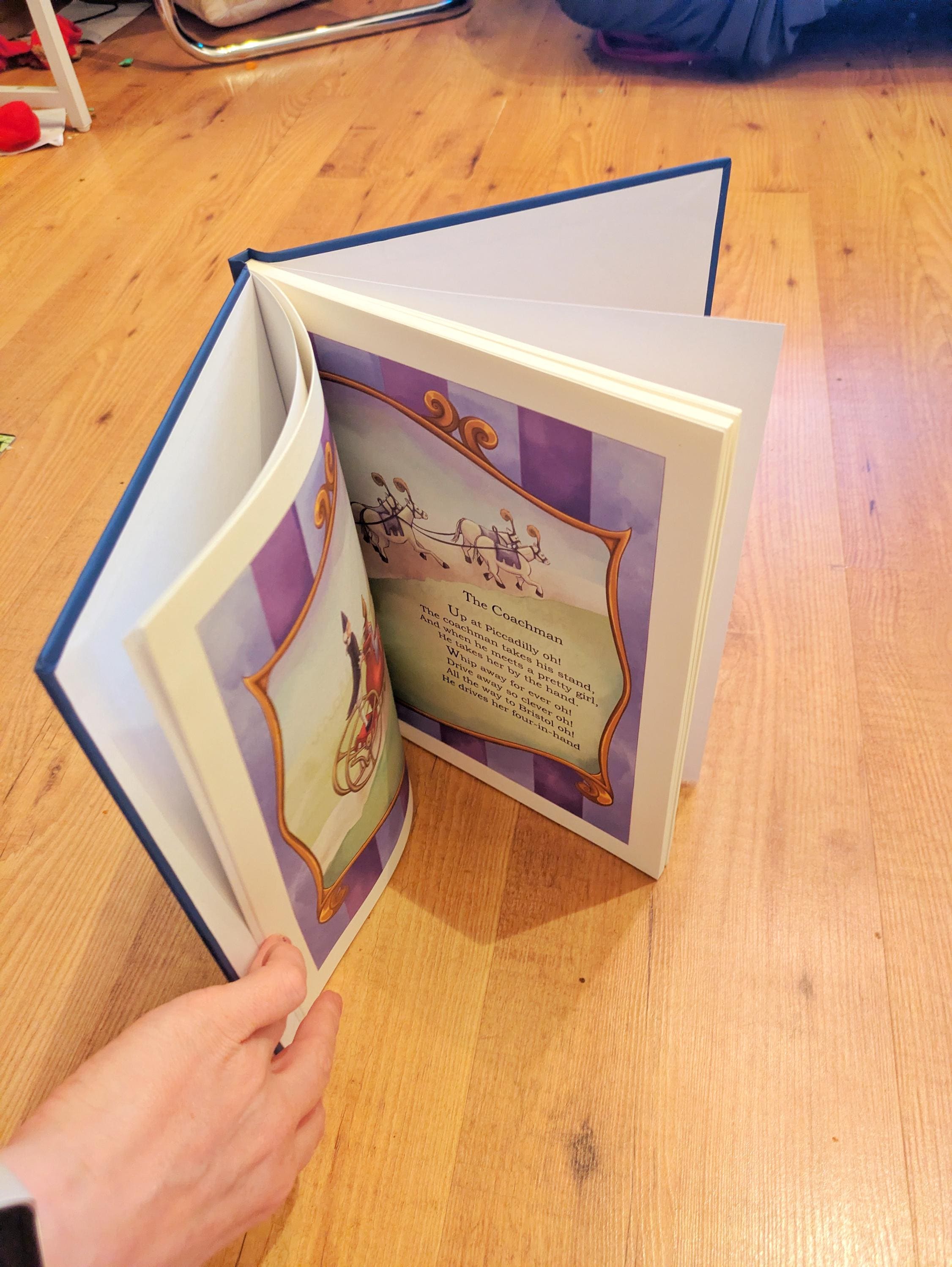 Mother Goose Nursery Rhymes Book Replica | Barney Rhyme Time Inspired ...