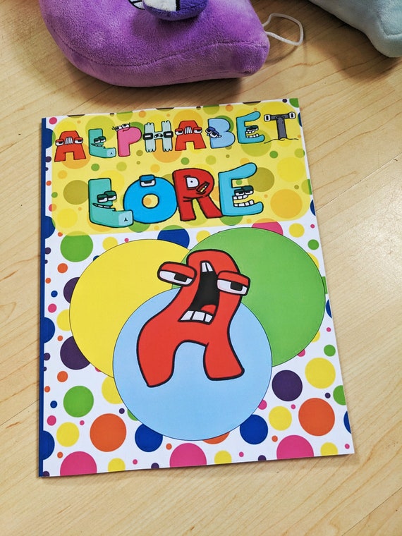 ALPHABET LORE BOOK Fan made collectable all the letters -  Portugal