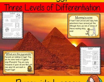 Ancient Egyptian Pyramids - Teaching Resources