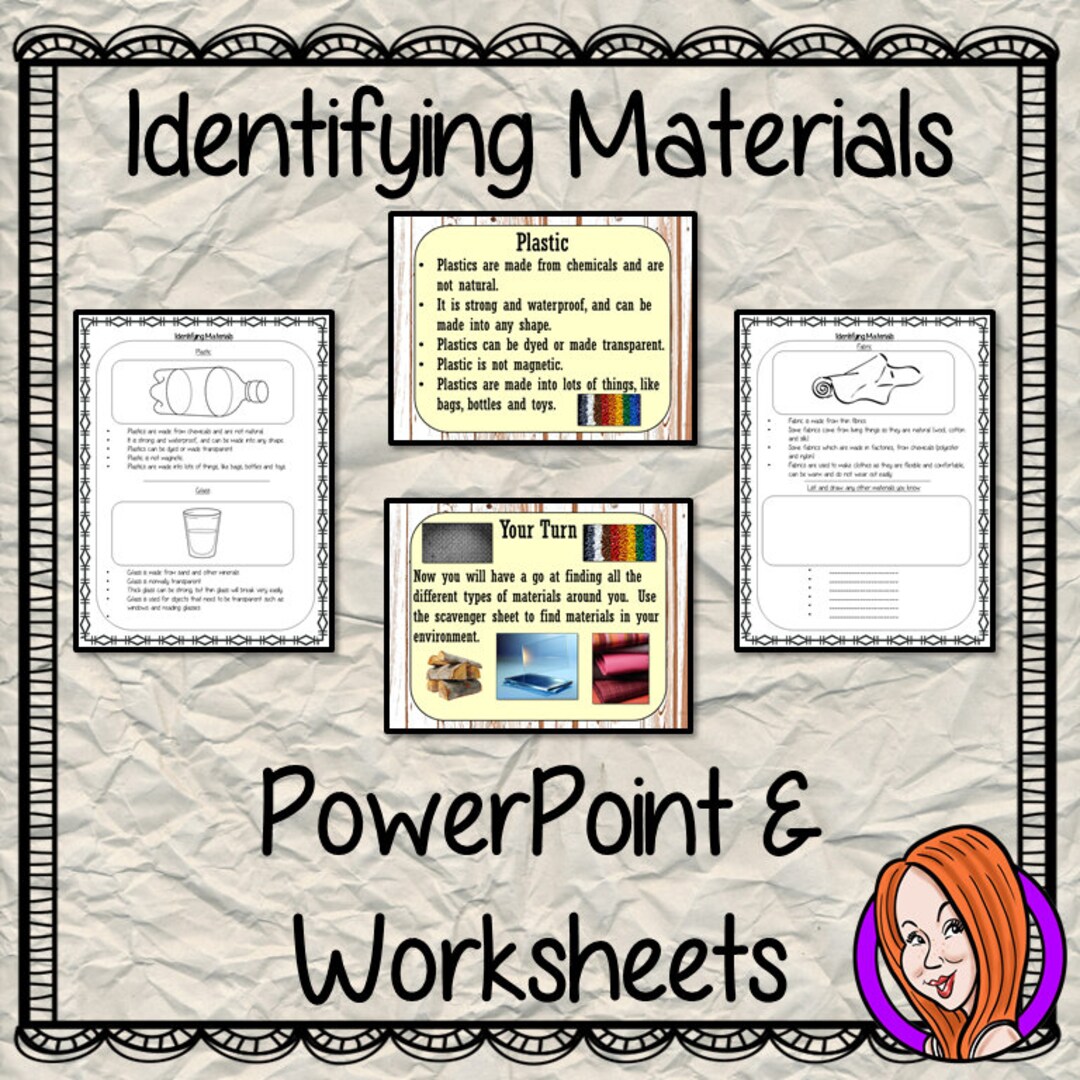 Identifying Materials Lesson Teaching Resources Etsy