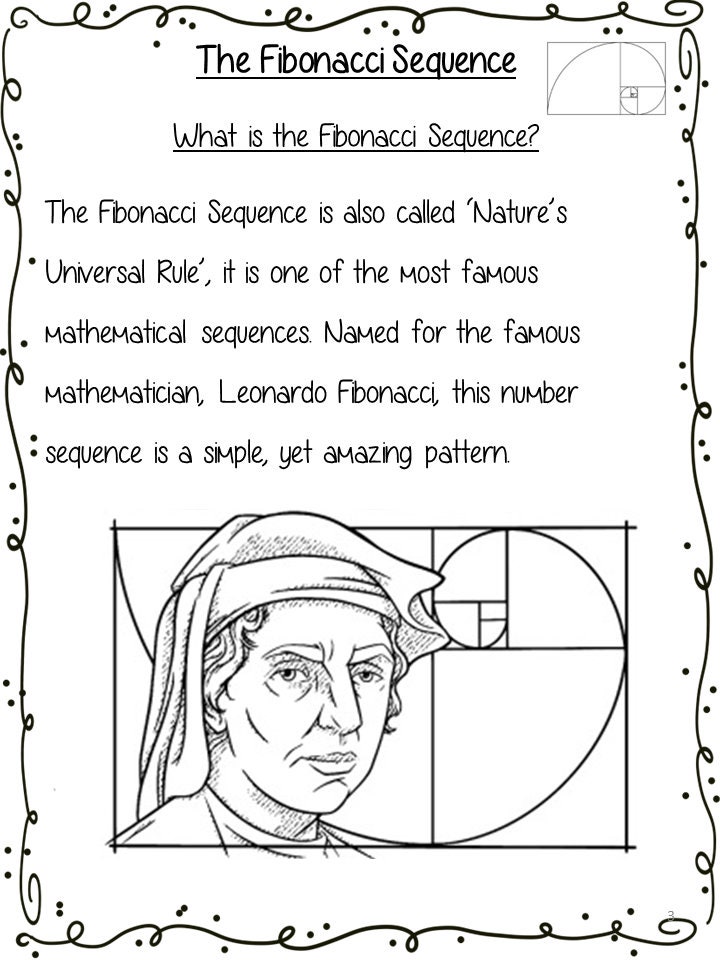 The Fibonacci Sequence Mathematics in Nature - Etsy