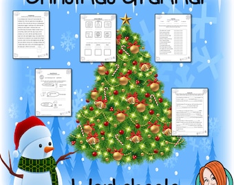 Christmas Grammar Worksheets - Teaching Resources