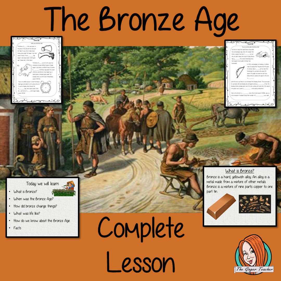 The Bronze Age Lesson Teaching Resources Etsy