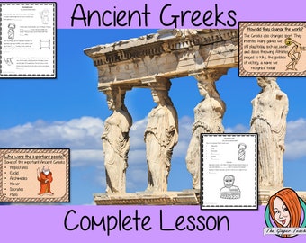 Leçon d'histoire complète des Grecs anciens - Ressources pédagogiques