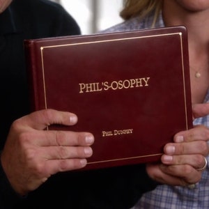 MODERN FAMILY BOOK Phil's-osophy Phil Dunphy's book with his life's wisdom. Fan book great gift for the tv show of Alex and Haley Gloria Jay image 9