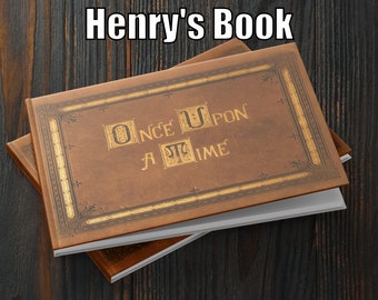 ONCE UPON A TIME, Henry's Book. Hardback Storybook from the Tv Show. The Evil Witch and Snow white Plus other stories. Replica prop present