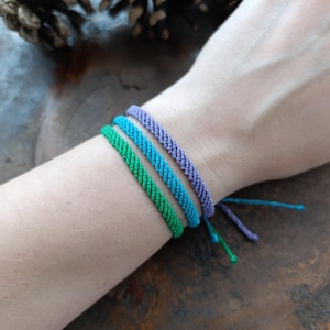 Friendship Bracelet macrame - best friend gift - waterproof serfer man hippie boho