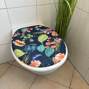 Toilettendeckelbezug, Toilettenbezug, WC Bezug, WC Cover