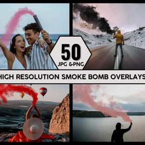 50 Smoke Bomb Overlay Bundle, Fog Overlay, Smoke Overlay, Photo Overlays, Smoke Bomb Photoshop, Photo Effect, Overlays