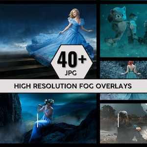 40 Fog Overlays Bundle, Sky Overlays, Winter Overlay, Smoke Overlay, Snow Overlay, Magic Overlay, Fog Overlays, Fog Overlay