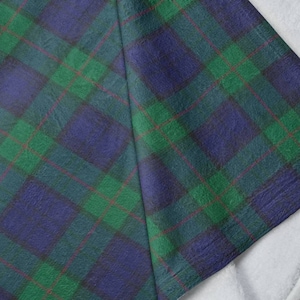 Murray Tartan Throw,Clan Murray Blanket,Murray Tartan Plaid,Scottish Tartan,Tartan Accessories,Blue Tartan Plaid,Scottish Highlands