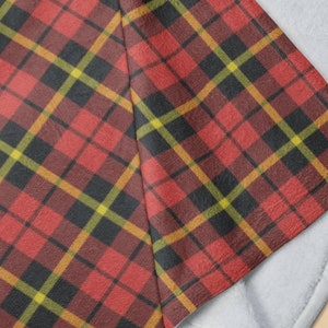 Wallace Tartan Throw,Clan Wallace Blanket,Wallace Tartan Plaid,Scottish Tartan,Tartan Accessories,Scottish Hi