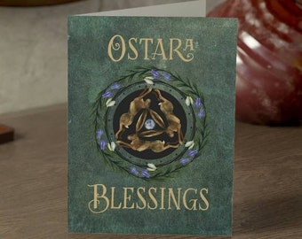 Ostara Cards, Ostara Greeting Cards, Wheel of the Year, Pagan Sabbat