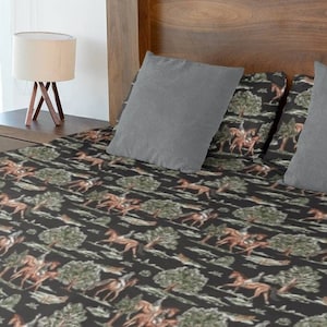 Horse Duvet Cover, Equestrian Bedding, Horse Lover Gift, Equestrian Pillow Shams,Horse Bedding Set,English Horseback Riding,Horse Home Decor