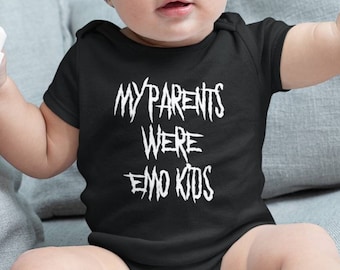 Emo Baby Clothes, Baby Emo Bodysuit, Punk Rock Baby, Alternative Baby Clothes, Punk Baby Clothes, Punk Rock, 2000s Nostalgia, Scene Kid