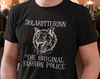 Jolakotturinn Shirt, Yule Cat, Icelandic Folklore