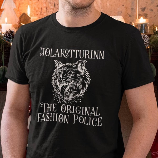 Jolakotturinn Shirt, Yule Cat, Icelandic Folklore