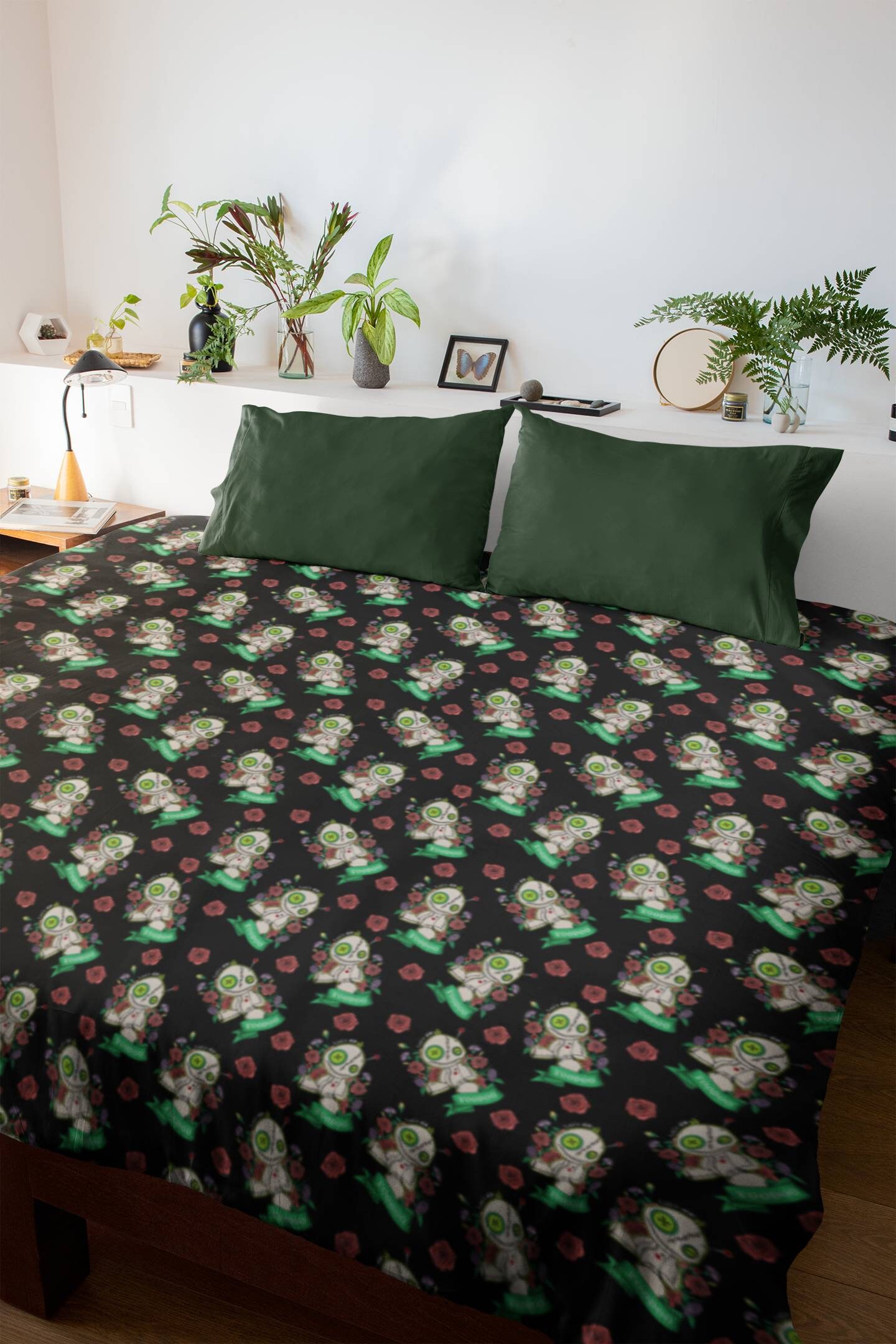 Voodoo Duvet Cover Set, Gothic Home Decor, Emo Bedding, Dorm Bedding ...