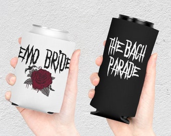 Refroidisseur de boîte de conserve emo EVJF, EVJF emo, défilé Bach, soirée nuptiale rétro, nostalgie des années 2000, EVJF punk
