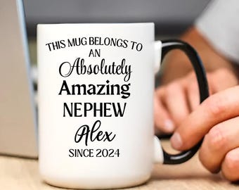 Cadeaux De Neveu, Tasse Drôle De Neveu, Meilleurs Cadeaux Pour Le Neveu, Cadeau D'anniversaire Pour Le Neveu, Cadeau De Noel Au Neveu - France