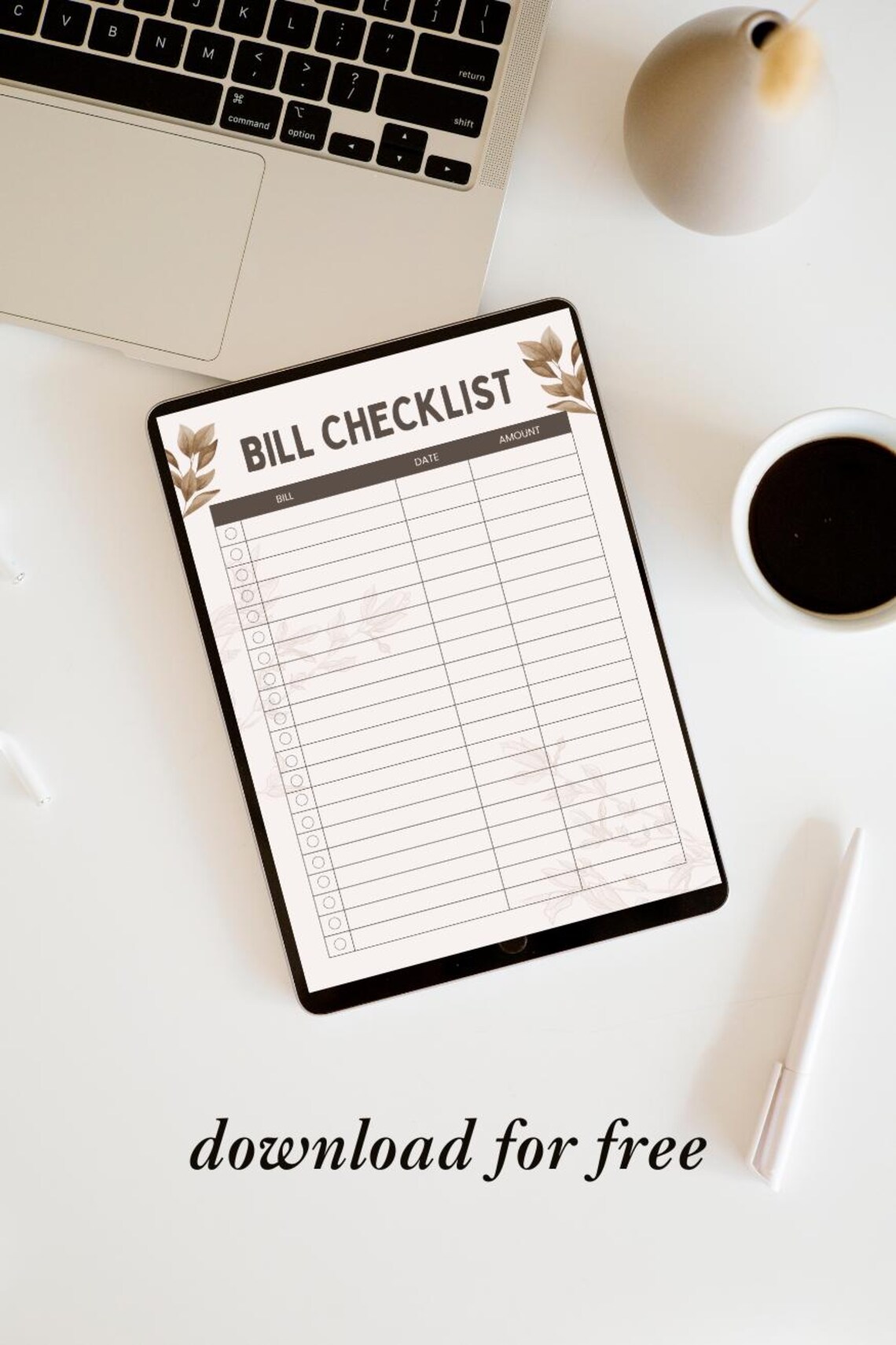 Mooe Expense Checklist.pdf Printable Bill Checklist, Monthly Expense Tracker, Canva Editable (PDF ...