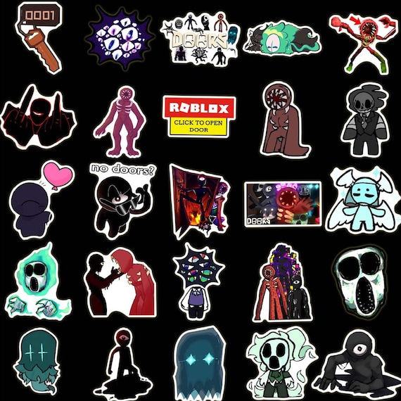 Roblox doors game monsters | Sticker