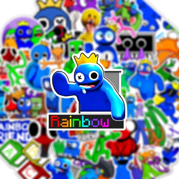 50pcs Game Rainbow Friends Roblox Stickers for Car Laptop 