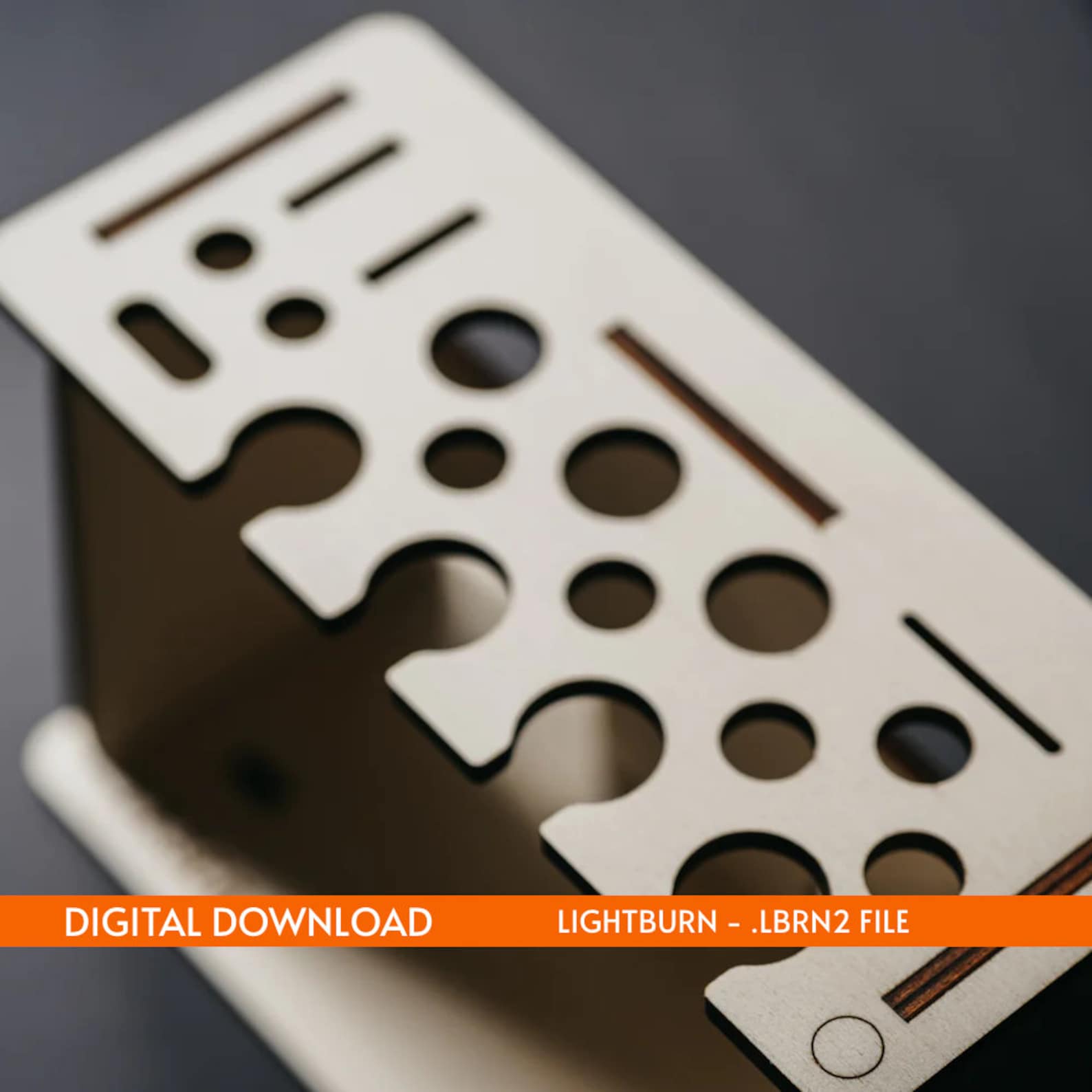 Leather Craft Tool Rack Box SVG DXF Ai Lightburn .lbrn2 3 MM Plywood ...