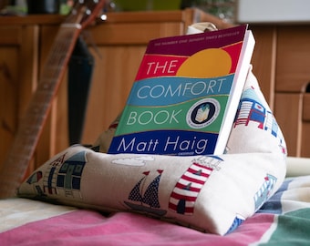 Ergonomic Handmade Pillow for Books & Tablets - Perfect Gift for Book Worms!