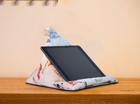 Coussin tablette Paris, support iPad, coussins de lecture, pouf liseuse,  support Kindle, support livre, supports tablettes, coussins ergonomiques  pour genoux -  France