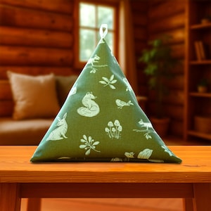Tablet-Kissen mit Waldtiermuster, ergonomische Buchstütze, Lesekissen, iPad-Ständer, E-Reader-Sitzsack, Kindle-Halterung, Geschenk für Leser
