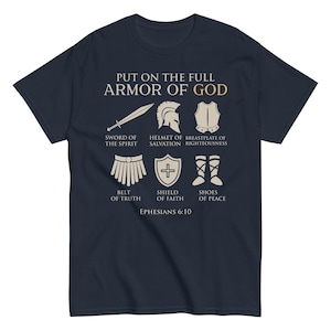 Armor Of God Shirt For Boys, Armor Of God Shirt For Youth, Armor Of God Toddler Shirt, Christian Shirt Toddler, Jesus Shirt, Christian Shirt