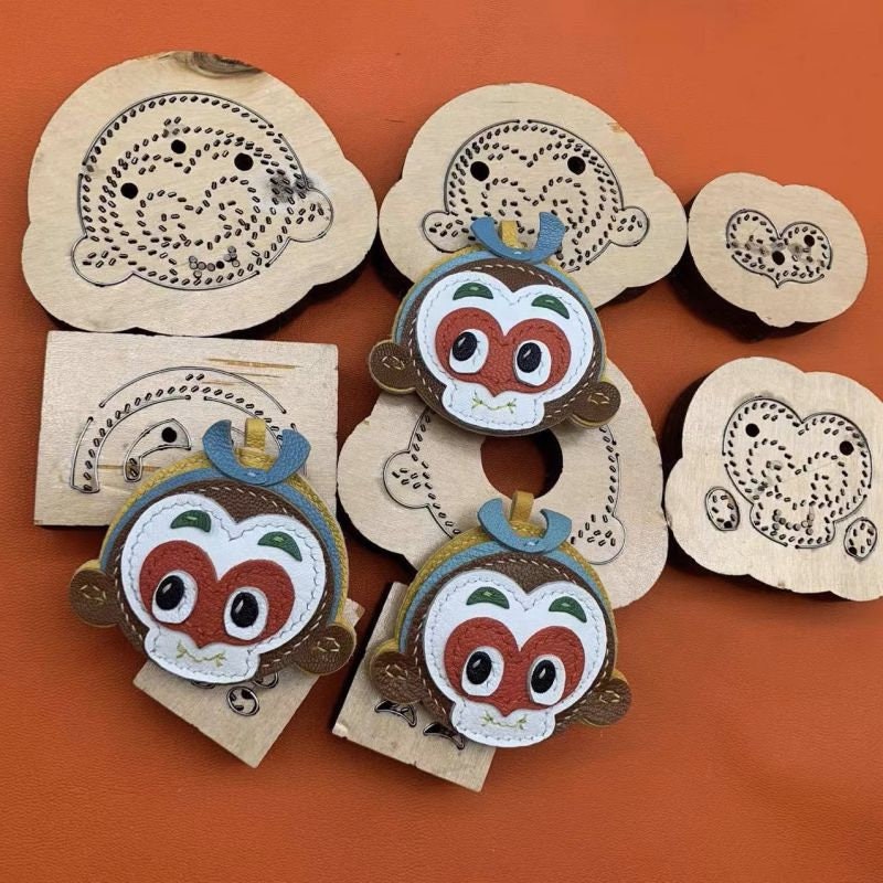 Leather Crafts Japan Steel Blade Rule Die Cut Steel Punch Monkey