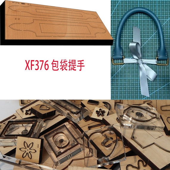 New Japan Steel Blade Wooden Die  Handbag carrying knife die  Leather Craft Punch Hand Tool Cut Knife Mould XF376