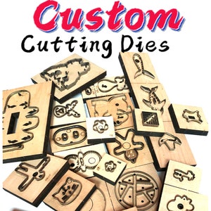 Custom Design leather Cutting Dies - Japanese blade Mould Wooden Molds Laser Carving Cutting Leather knife mold knife