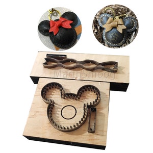 Handmade mouse key chain hanging knife mold Leather Cutting Die Cut Mold,Leather Punch Die Set,Leather Crafts Kraft Tool,Handmade Cutters